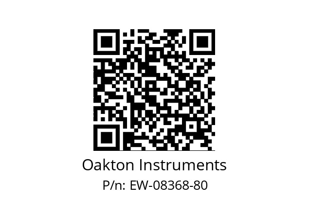   Oakton Instruments EW-08368-80