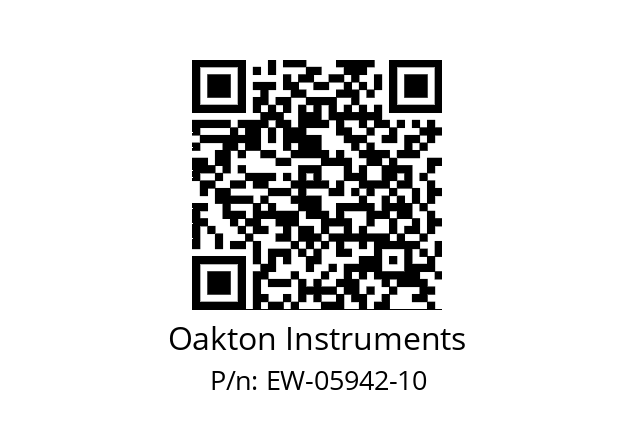   Oakton Instruments EW-05942-10