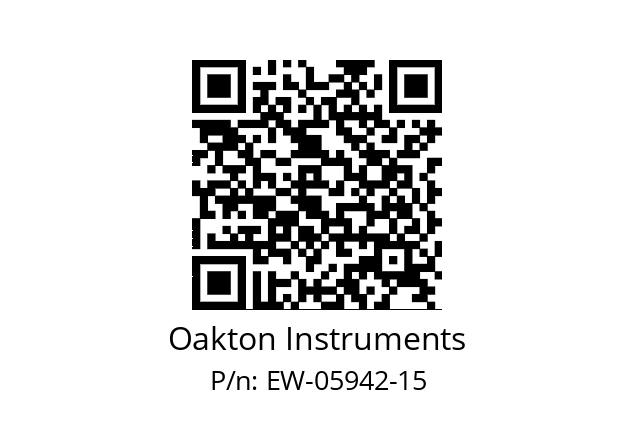   Oakton Instruments EW-05942-15