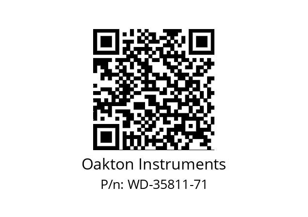   Oakton Instruments WD-35811-71