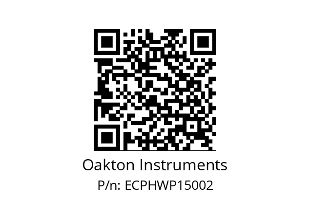   Oakton Instruments ECPHWP15002