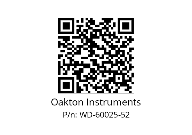   Oakton Instruments WD-60025-52