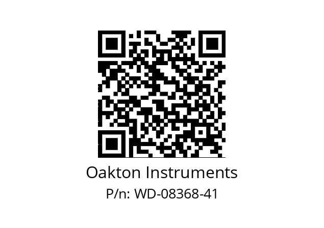   Oakton Instruments WD-08368-41