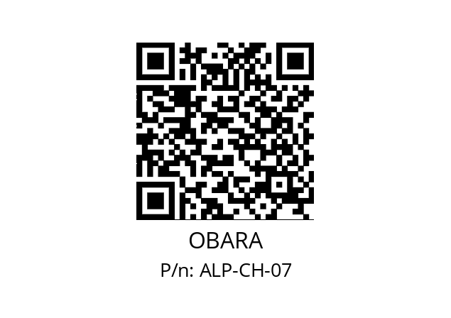   OBARA ALP-CH-07