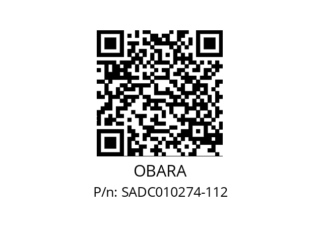   OBARA SADC010274-112