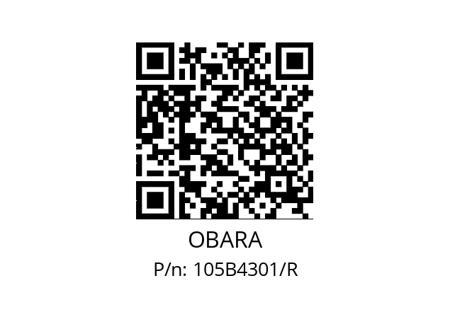   OBARA 105B4301/R