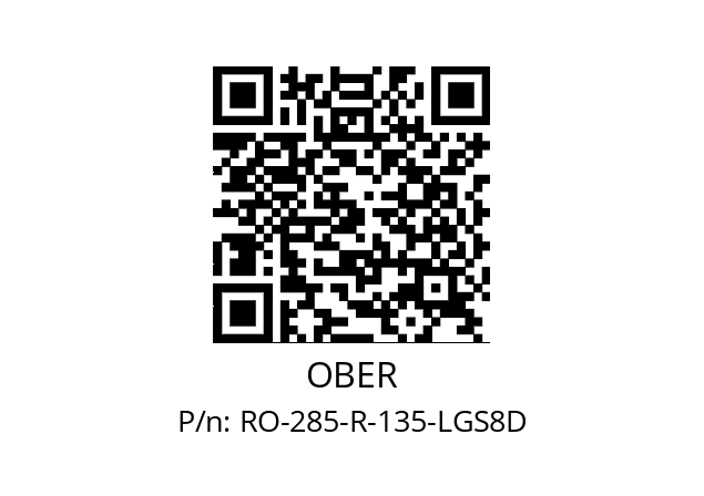   OBER RO-285-R-135-LGS8D