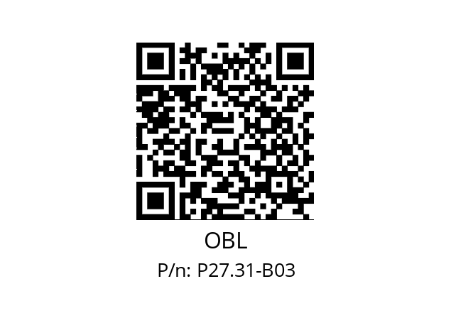   OBL P27.31-B03