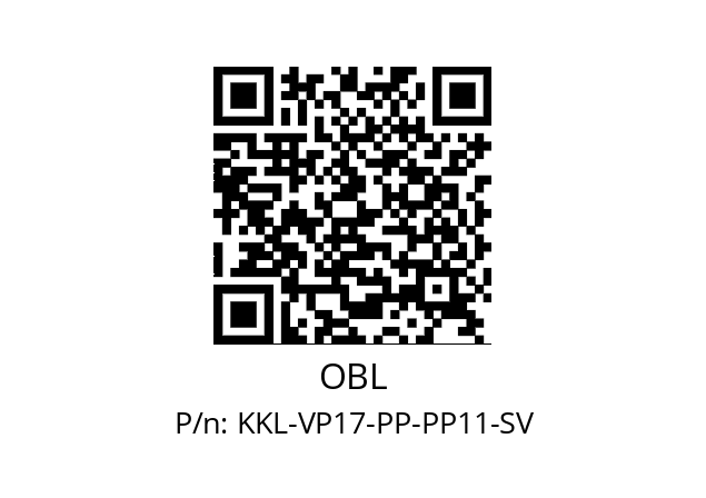   OBL KKL-VP17-PP-PP11-SV