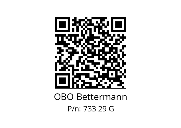   OBO Bettermann 733 29 G