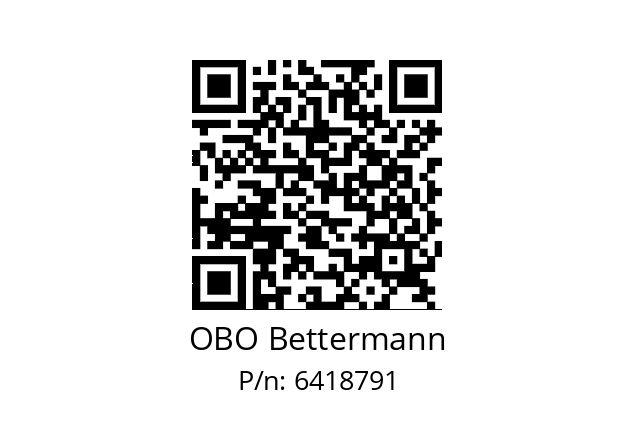   OBO Bettermann 6418791