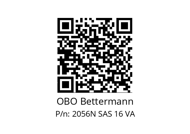   OBO Bettermann 2056N SAS 16 VA