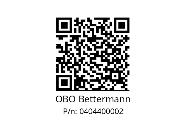   OBO Bettermann 0404400002