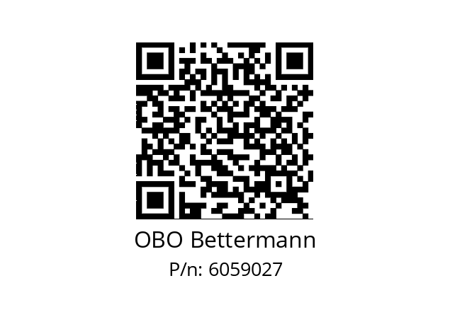   OBO Bettermann 6059027