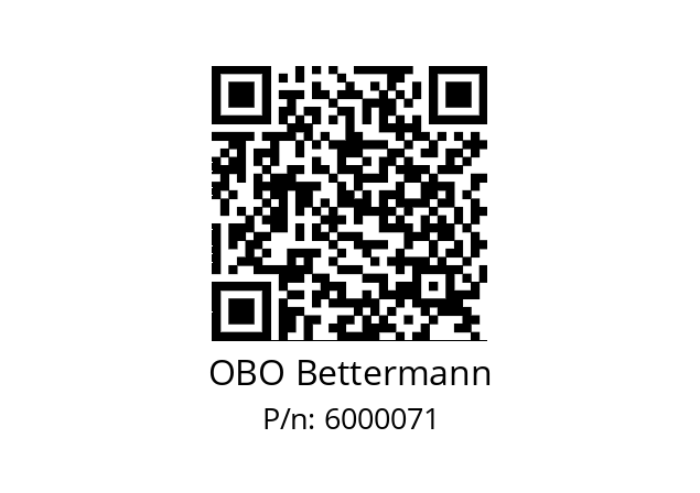   OBO Bettermann 6000071