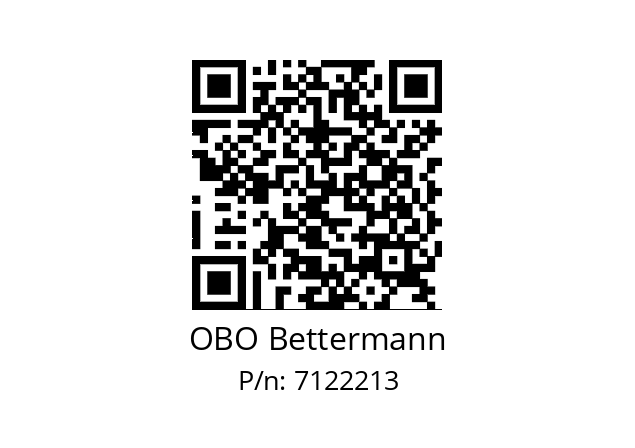   OBO Bettermann 7122213