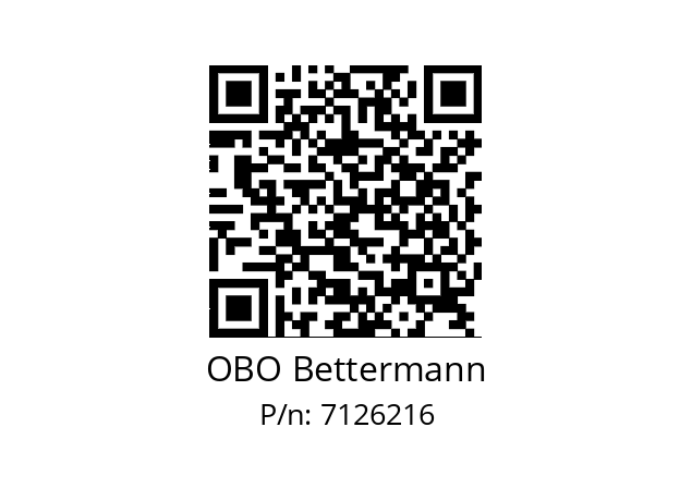   OBO Bettermann 7126216