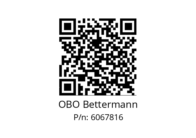   OBO Bettermann 6067816