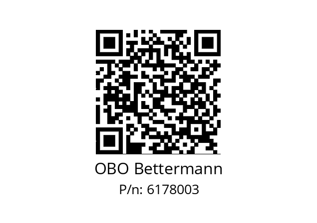   OBO Bettermann 6178003