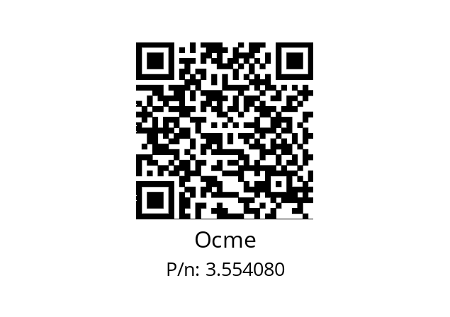   Ocme 3.554080