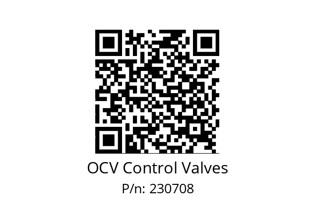   OCV Control Valves 230708