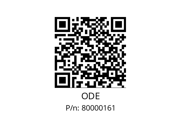   ODE 80000161