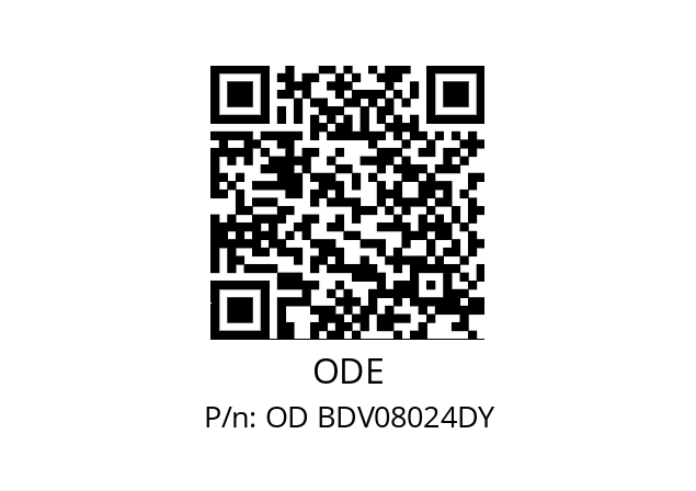   ODE OD BDV08024DY