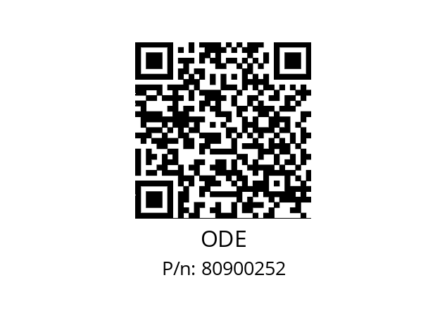   ODE 80900252