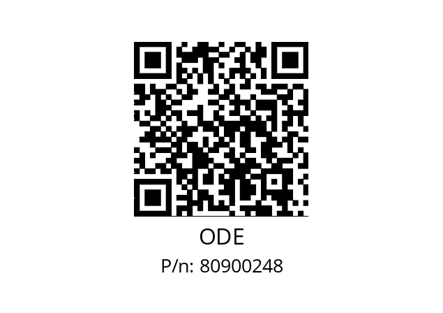   ODE 80900248