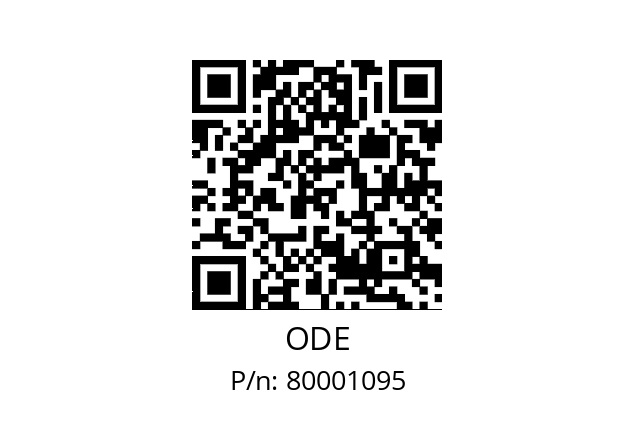   ODE 80001095