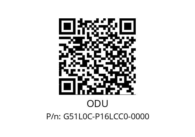   ODU G51L0C-P16LCC0-0000