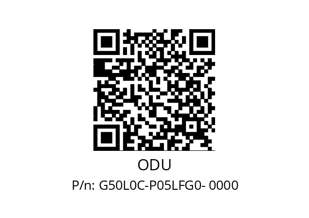   ODU G50L0C-P05LFG0- 0000