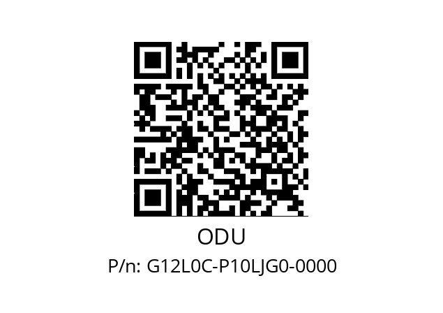   ODU G12L0C-P10LJG0-0000