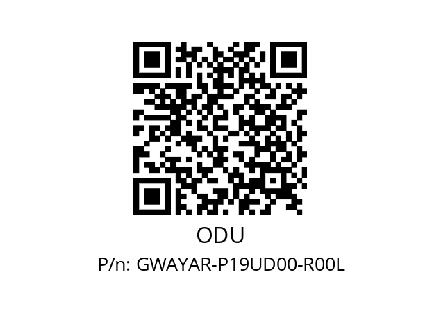   ODU GWAYAR-P19UD00-R00L