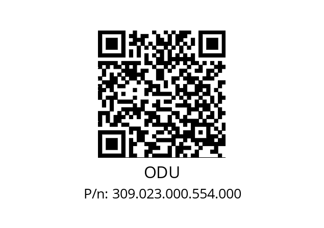   ODU 309.023.000.554.000