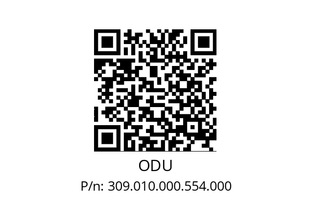   ODU 309.010.000.554.000