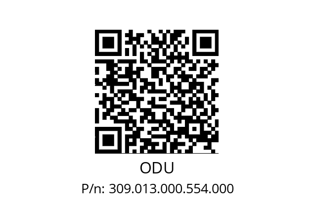   ODU 309.013.000.554.000