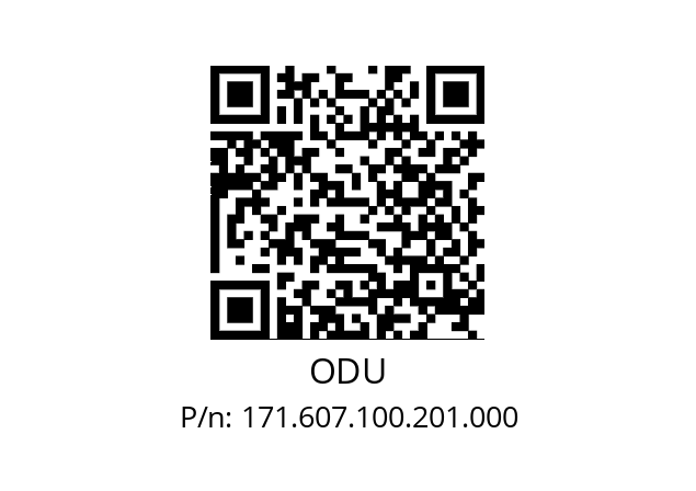   ODU 171.607.100.201.000