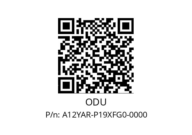   ODU A12YAR-P19XFG0-0000