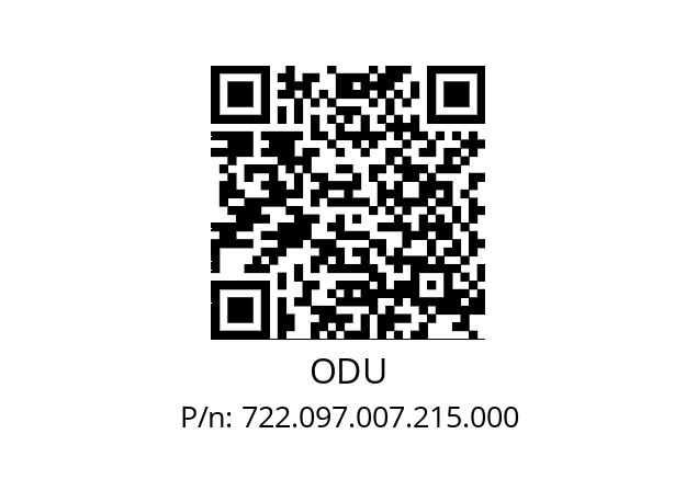   ODU 722.097.007.215.000