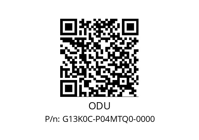   ODU G13K0C-P04MTQ0-0000