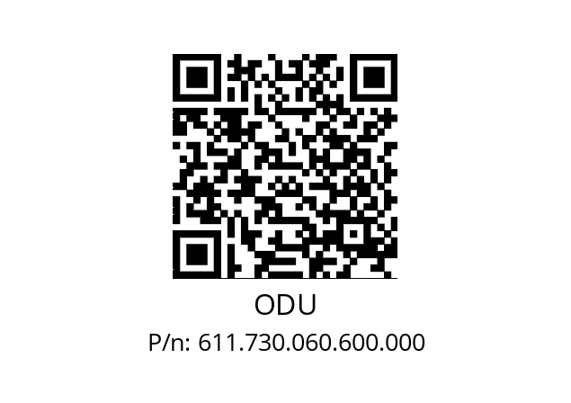   ODU 611.730.060.600.000