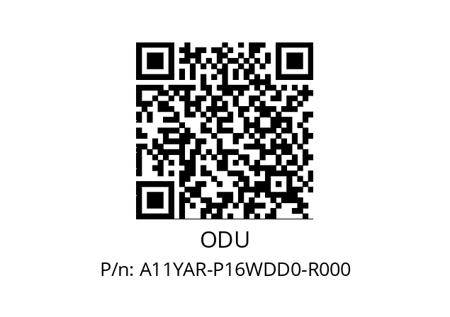   ODU A11YAR-P16WDD0-R000