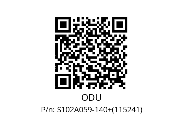   ODU S102A059-140+(115241)