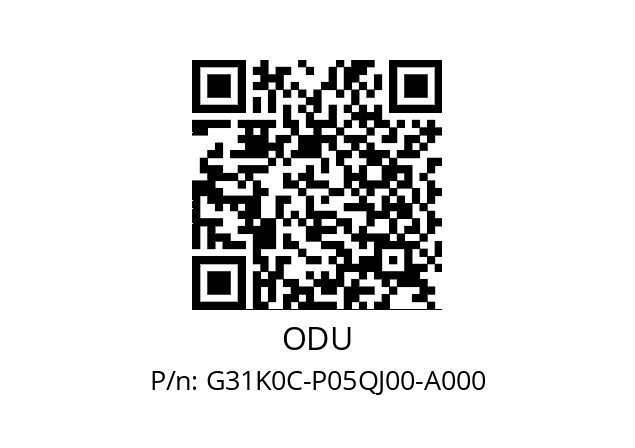   ODU G31K0C-P05QJ00-A000