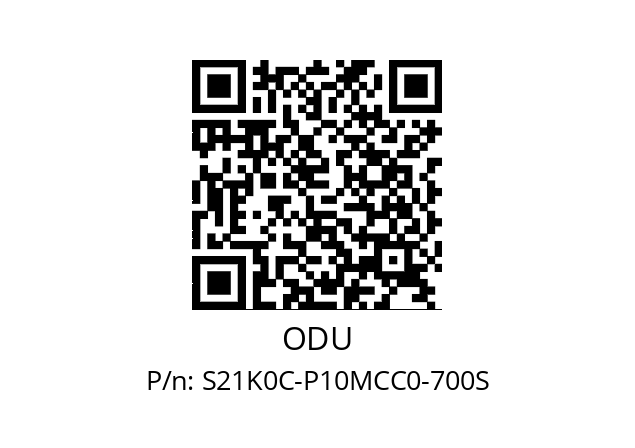   ODU S21K0C-P10MCC0-700S