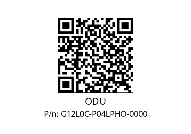   ODU G12L0C-P04LPHO-0000