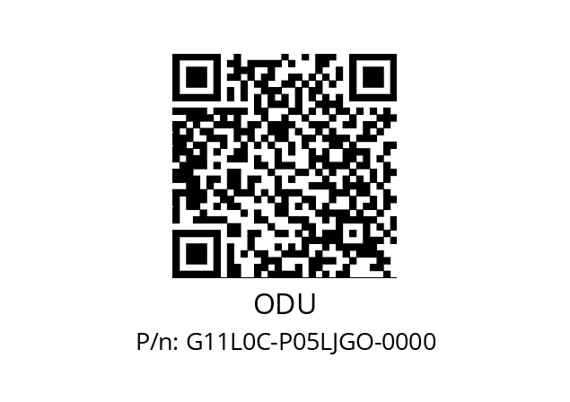   ODU G11L0C-P05LJGO-0000