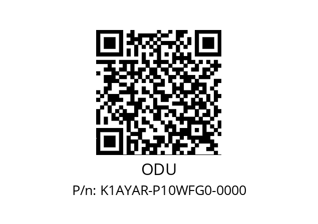   ODU K1AYAR-P10WFG0-0000