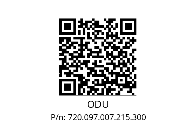 Cap  ODU 720.097.007.215.300